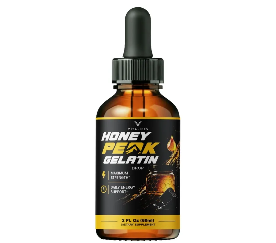 1-bottle pack of Honey Peak Gelatin